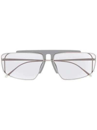 Prada Eyewear солнцезащитные очки в квадратной оправе SPR50V