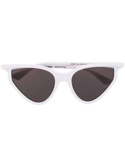 Balenciaga Eyewear солнцезащитные очки в оправе 'кошачий глаз' 621650T0003