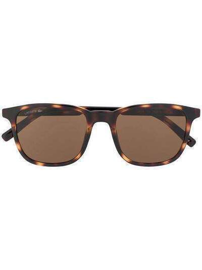 Lacoste солнцезащитные очки черепаховой расцветки L915S