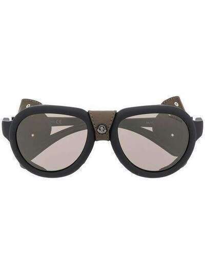 Moncler Eyewear декорированные солнцезащитные очки ML00905502L