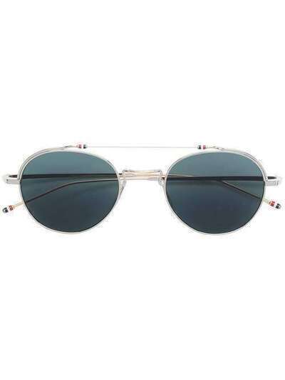 Thom Browne Eyewear круглые солнцезащитные очки TBS91202