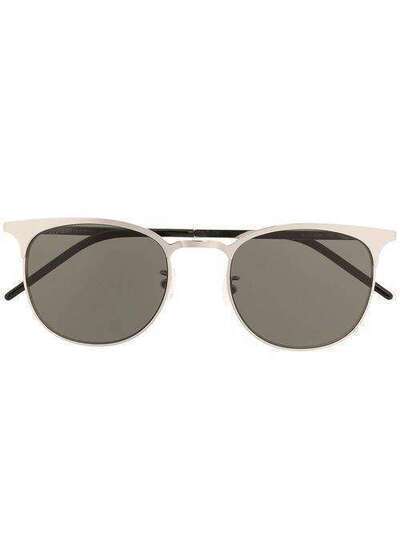 Saint Laurent Eyewear солнцезащитные очки SL 356 в круглой оправе 610920Y9902