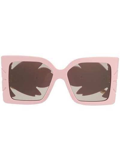 Gucci Eyewear солнцезащитные очки в массивной оправе GG0535S56006