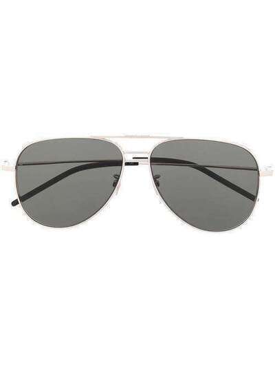 Saint Laurent Eyewear солнцезащитные очки-авиаторы CLASSIC11DB