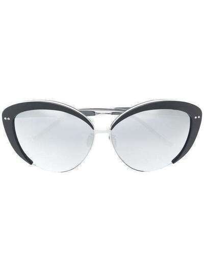 Linda Farrow солнцезащитные очки в оправе "кошачий глаз" LF579C6SUN