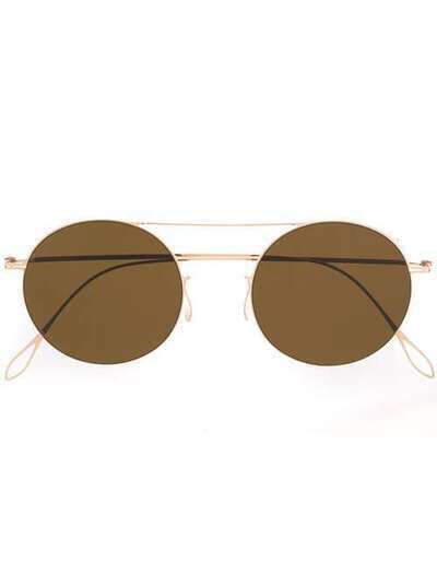 Haffmans & Neumeister солнцезащитные очки с затемненными круглыми линзами 102605