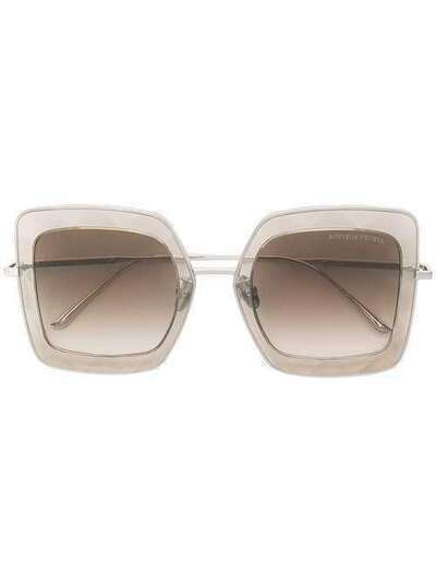 Bottega Veneta Eyewear солнцезащитные очки оверсайз BV0209S