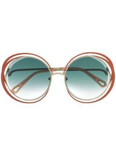 Chloé Eyewear солнцезащитные очки Carlina CE155S