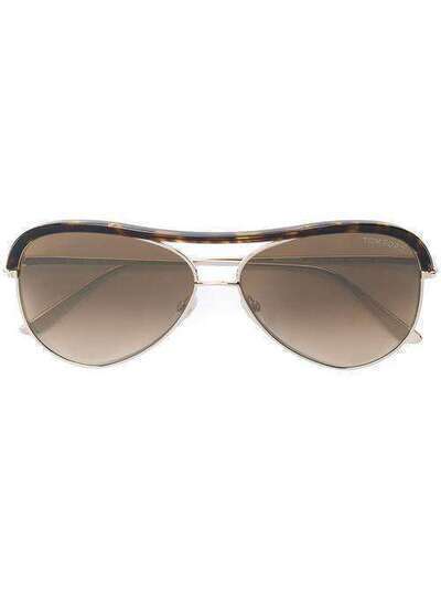 Tom Ford Eyewear солнцезащитные очки 'Sabine' TF606