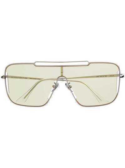 Retrosuperfuture солнцезащитные очки-авиаторы в массивной оправе MM1
