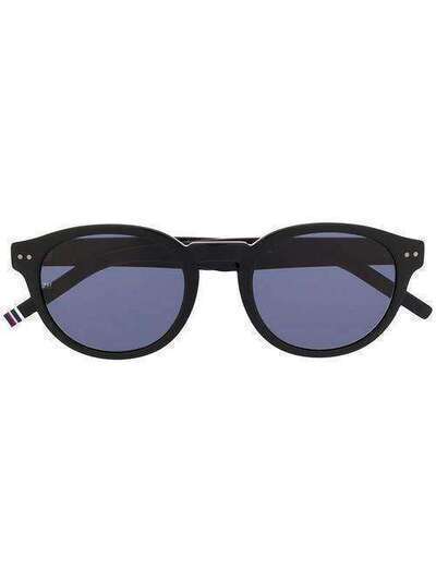 Tommy Hilfiger солнцезащитные очки в круглой оправе с затемненными линзами TH1713S