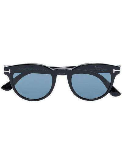 Tom Ford Eyewear солнцезащитные очки Palmer в круглой оправе FT0522