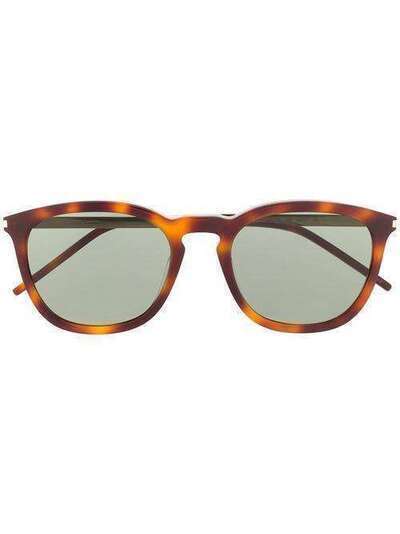 Saint Laurent Eyewear солнцезащитные очки SL360 в круглой оправе SL360