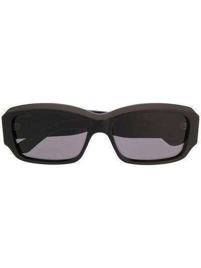 Gucci Eyewear солнцезащитные очки в прямоугольной оправе GG0669S001