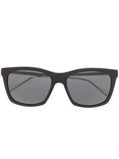 Gucci Eyewear солнцезащитные очки в квадратной оправе GG0558S002