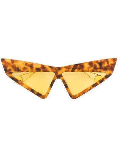 Gucci Eyewear солнцезащитные очки-маска GG0430S