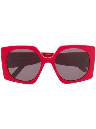 Courrèges Eyewear солнцезащитные очки в квадратной оправе CL1907