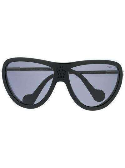 Moncler Eyewear солнцезащитные очки в массивной оправе ML01286101D