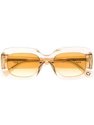 Retrosuperfuture transparent oversized sunglasses C4K