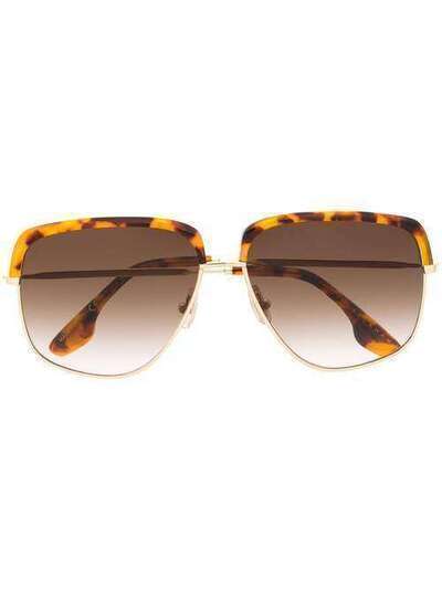 Victoria Beckham солнцезащитные очки в квадратной оправе VB201S