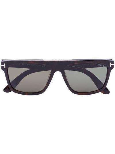Tom Ford Eyewear солнцезащитные очки в оправе черепаховой расцветки FT0628