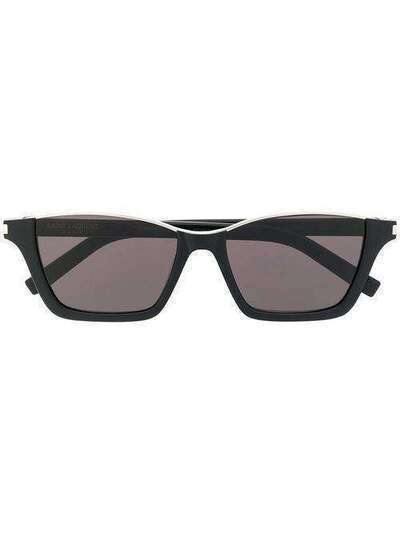 Saint Laurent Eyewear солнцезащитные очки Dylan в прямоугольной оправе SL365DYLAN