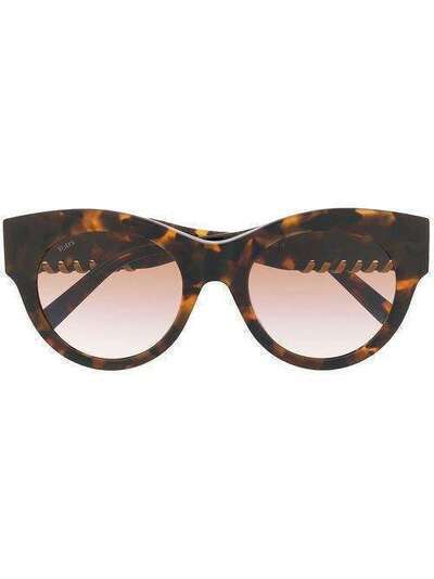 Tod's солнцезащитные очки в оправе черепаховой расцветки TO02455255F
