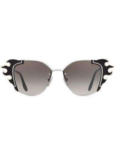 Prada Eyewear солнцезащитные очки 'Ornate' SPR59VE428