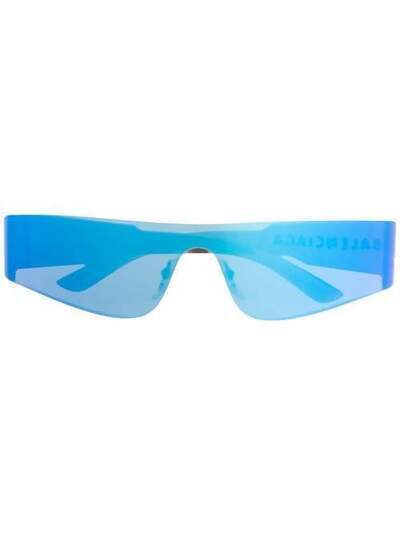 Balenciaga Eyewear солнцезащитные очки с эффектом голографии BB0041S99004