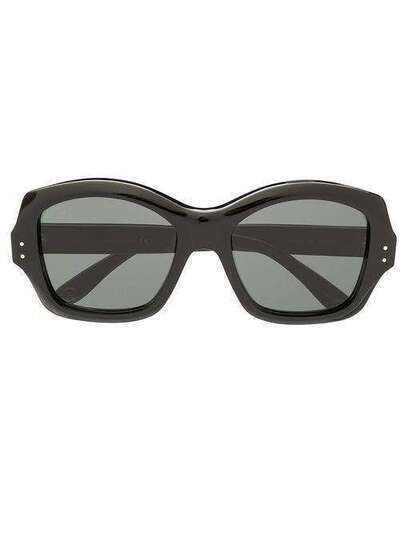 Gucci Eyewear солнцезащитные очки в массивной оправе 596030J0740