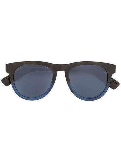 Tod's солнцезащитные очки с плетеной деталью XOM02445219KR2U801