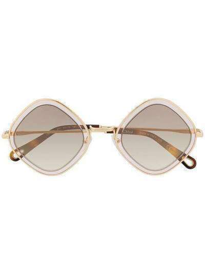 Chloé Eyewear солнцезащитные очки в квадратной оправе CE165S
