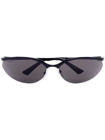 Balenciaga Eyewear солнцезащитные очки в спортивном стиле BB0044S001