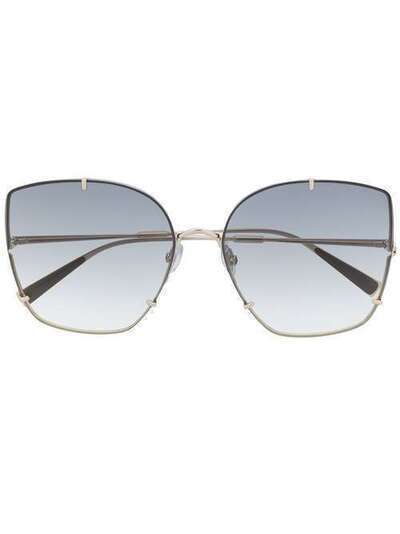 Max Mara Hooks oversized frame sunglasses MMHOOKSII