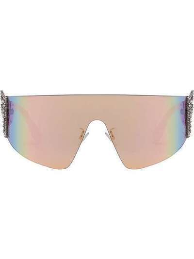 Fendi Eyewear солнцезащитные очки-визоры Prints On Freedom FOG416AAWN