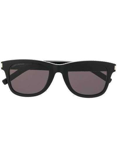 Saint Laurent Eyewear солнцезащитные очки с заклепками 560092Y9912