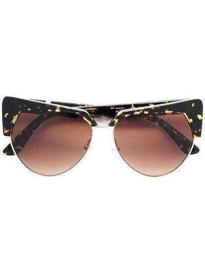 Karl Lagerfeld солнцезащитные очки 'Kreative' в оправе 'кошачий глаз' KL00276S626