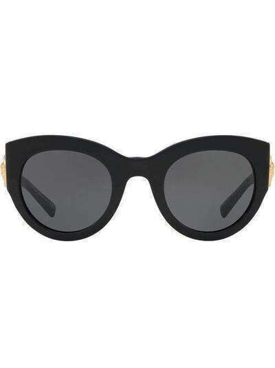 Versace Eyewear массивные солнцезащитные очки 'Tribute' VE4353GB187