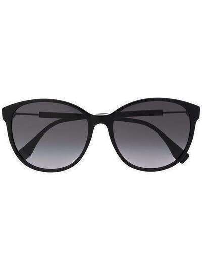 Fendi Eyewear солнцезащитные очки в круглой оправе FF0412S