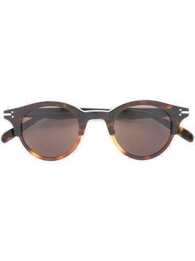 Celine Eyewear солнцезащитные очки в круглой оправе 41395T6U45