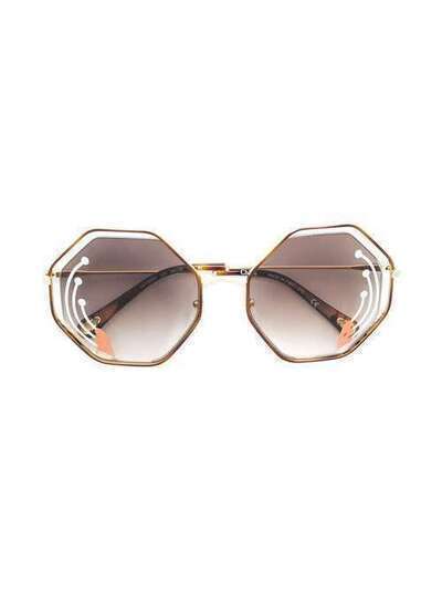 Chloé Eyewear солнцезащитные очки 'Poppy' CE132SRI