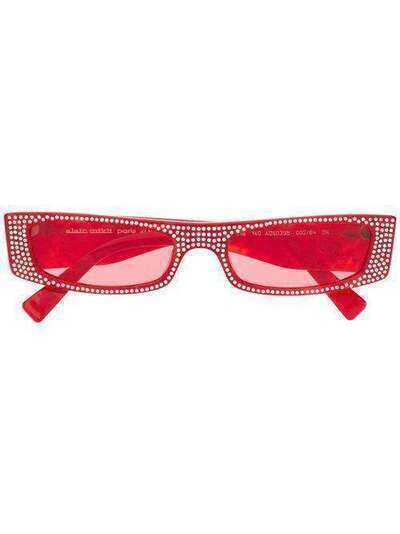 Alain Mikli солнцезащитные очки Edwidge в декорированной оправе A05039B