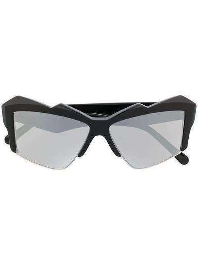 Philipp Plein массивные солнцезащитные очки 000WES0091PTE003N