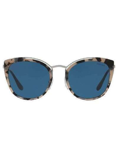 Prada Eyewear солнцезащитные очки в оправе 'кошачий глаз' PR20USHU7219