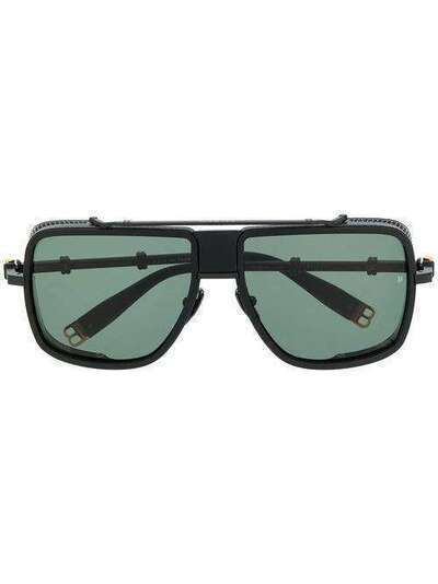 BALMAIN EYEWEAR солнцезащитные очки-авиаторы BPS104C59