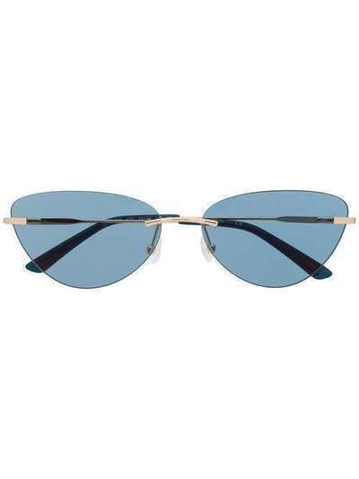Calvin Klein солнцезащитные очки в оправе 'кошачий глаз' CK19124S