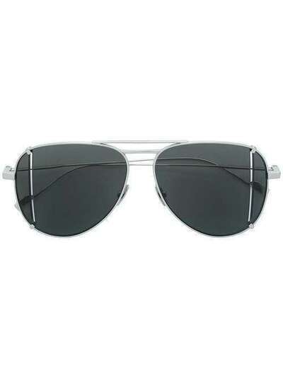 Saint Laurent Eyewear солнцезащитные очки 'Cut' SL193T