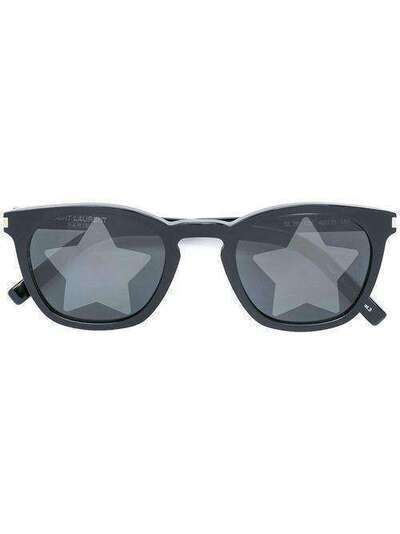 Saint Laurent Eyewear солнцезащитные очки со звездами на линзах 419691Y9925