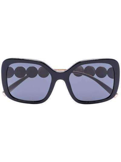 Versace Eyewear солнцезащитные очки в массивной оправе 0VE4375