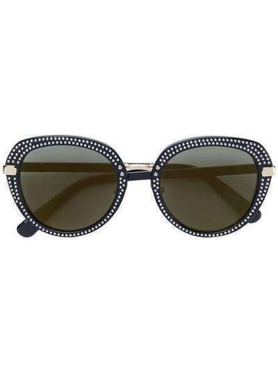 Jimmy Choo Eyewear солнцезащитные очки 'Mori' с заклепками JIMSMORI2M2